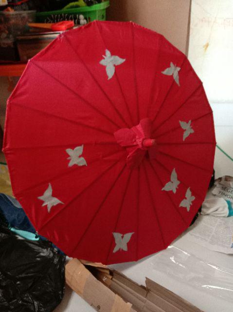 Payung Geulis Satin Polos D 66cm