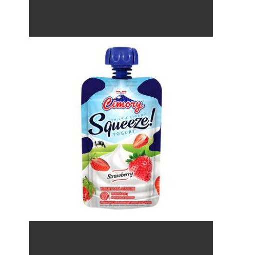 Yogurt Cimory Squeeze strawberry 120gr