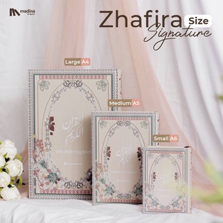 Bisa Tulis Nama - Alquran Zhafira Signature Eksklusif by Madina