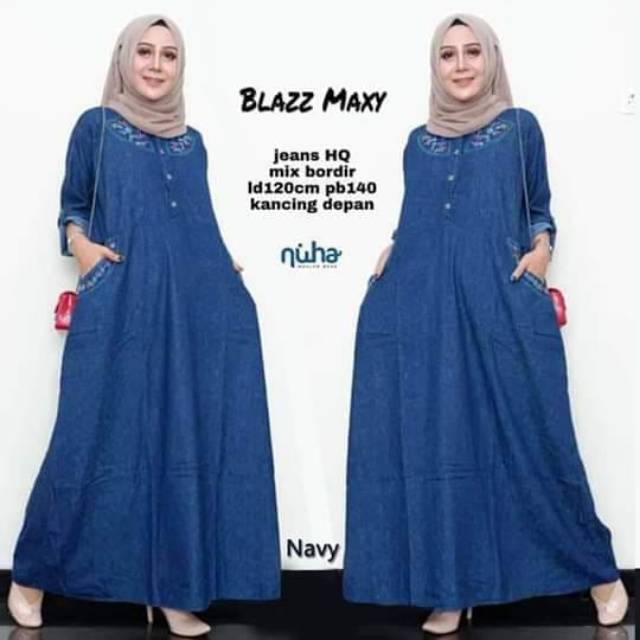 GAMIS JEANS JUMBO | GAMIS JUMBO JEANS BLAZZ MAXY