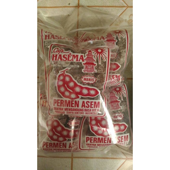 

⭐ COD ⭐ Manisan Permen Asem Hasema ( Manis / Asin / Jeruk ) vitamin C