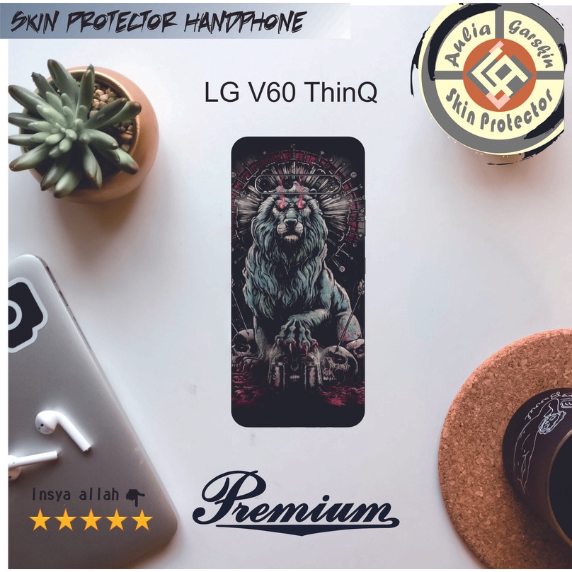 Dapat 2pcs Garskin HP LG V60 ThinQ Motif ggg - Free Custom Motif Via Chat