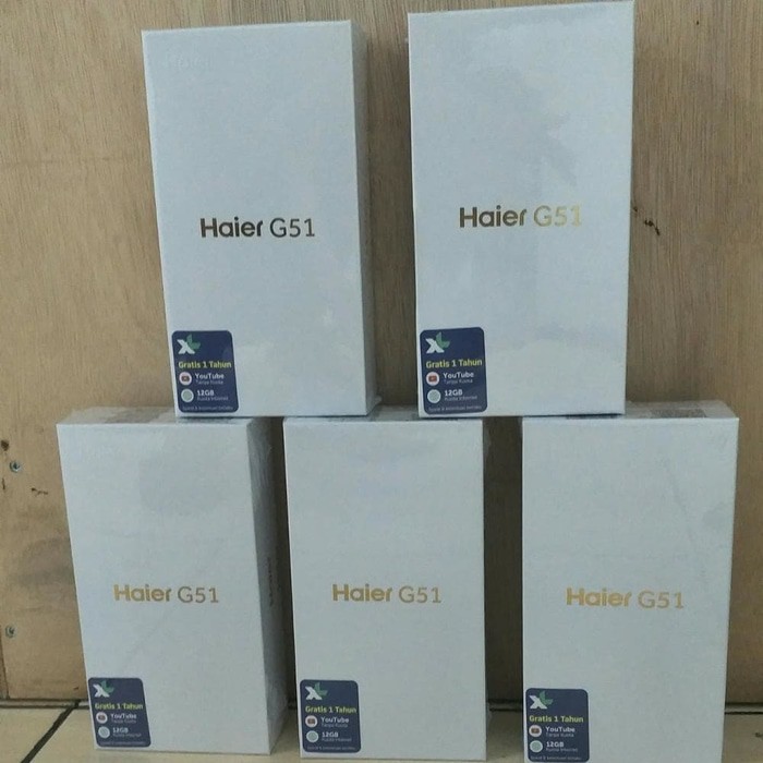 Haier G51 Ram 1GB Internal 8GB 4G Garansi Resmi