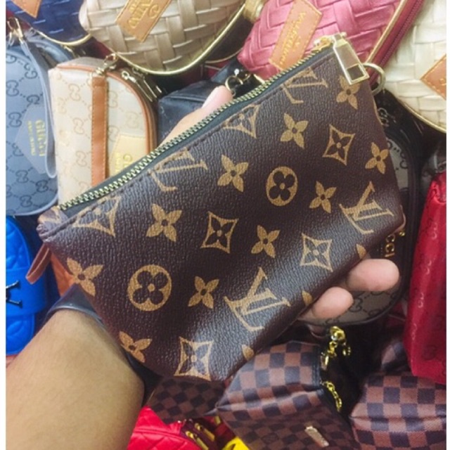 dompet coin wanita bahan sintetis motif bintang tali tangan #dompet #dompetcoin #dompetwanita