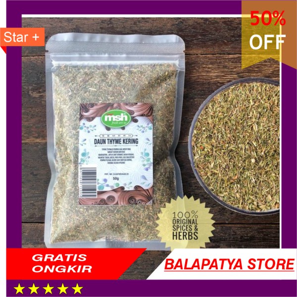 

CUMA HARI INI SAJA!!! 50 Off Daun Thyme Kering