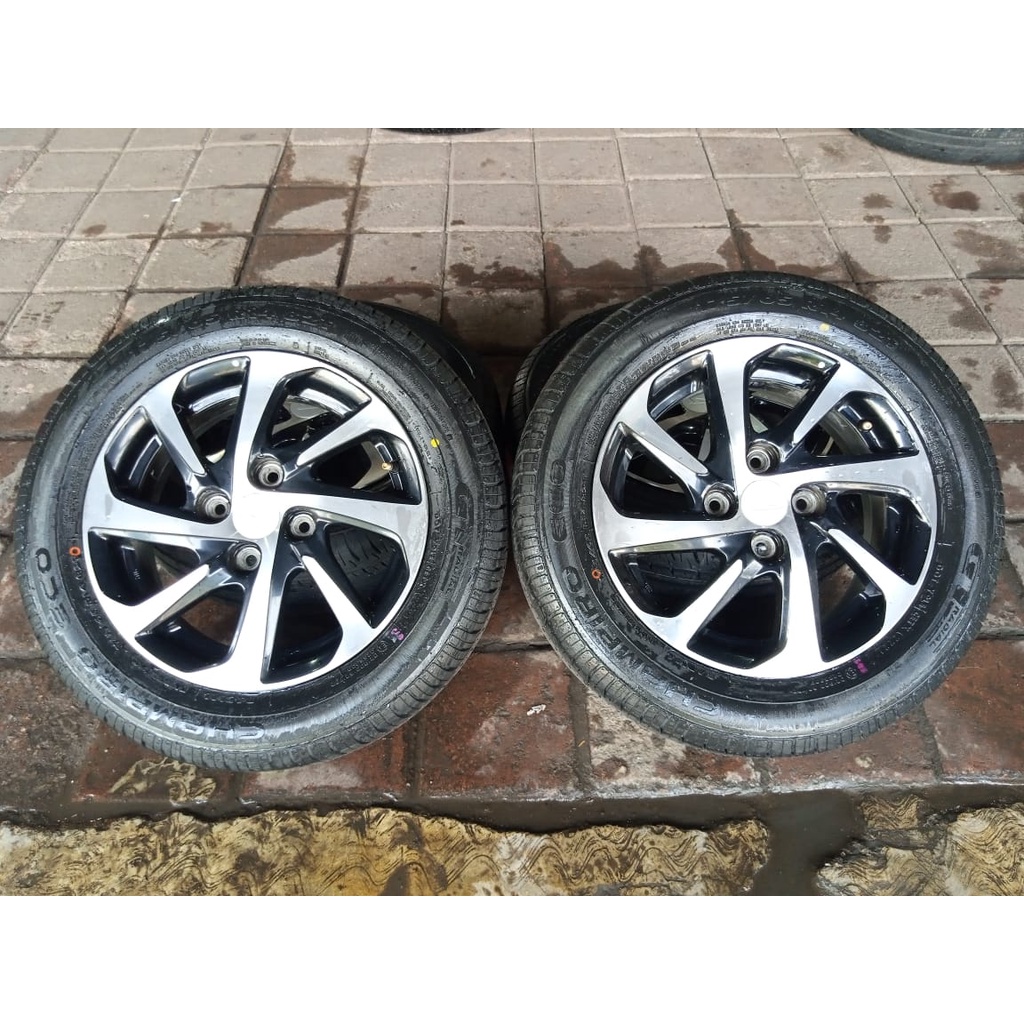 PELEK SEKEN COPOTAN MOBIL AGYA RING 14 + BAN GT RADIAL 175 65 R14