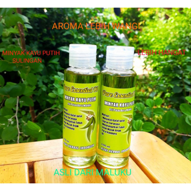 MINYAK KAYU PUTIH ASLI - MINYAK SULINGAN MALUKU