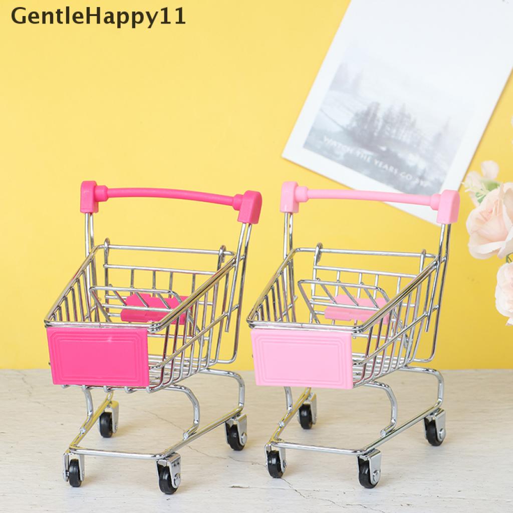 Gentlehappy 1pc Mainan Trolley Belanja Supermarket Mini Untuk Anak