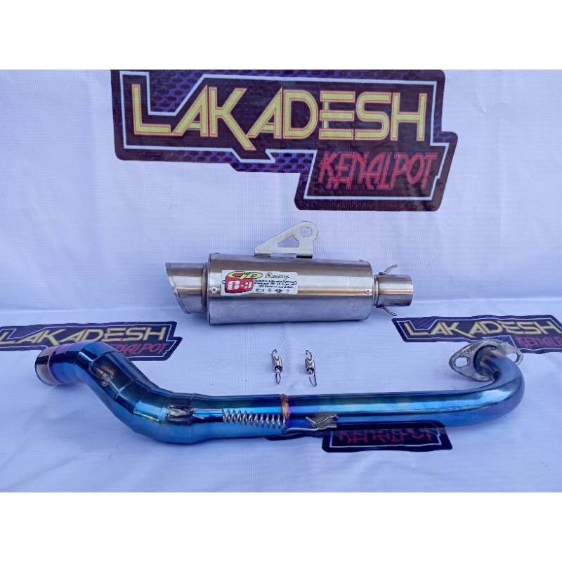 KNALPOT CLD LEHER BLUEMOON (INLET 38/50) BEAT MIO VARIO AEROX SCOOPY NMAX PCX LEXI ADV GENIO FREEGO XRIDE DLL