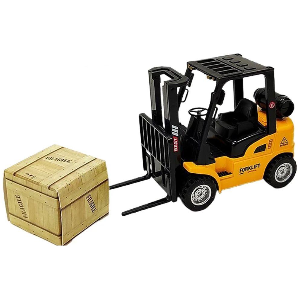 Lanfy Forklift Gesekan Mainan Hadiah Ulang Tahun Hadiah Mini Edukasi Mobil Kendaraan Set Mobil Main Mainan Mainan Kendaraan Konstruksi Kendaraan