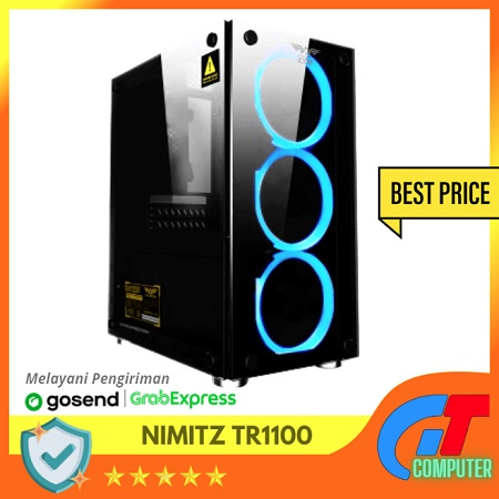 PC Gaming Lengkap AMD Athlon 3000G / RADEON Vega 3 Graphics / Ram 8GB / SSD / Editing - Gaming