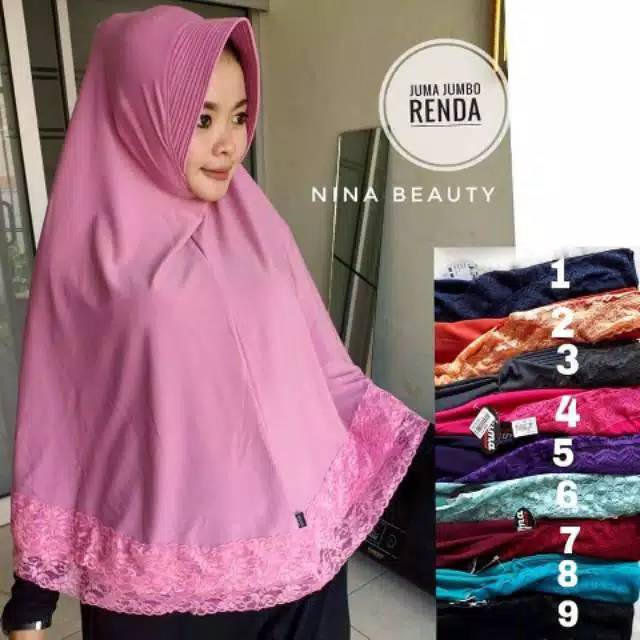 JILBAB PITA / JILBAB RENDA / JILBAB INSTAN / JILBAB JUMA JERSEY