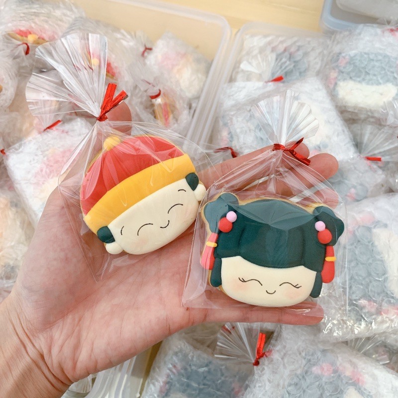 

Sangjit Cookies (Min 20pcs) - Sugar Cookies / Decorated Cookies