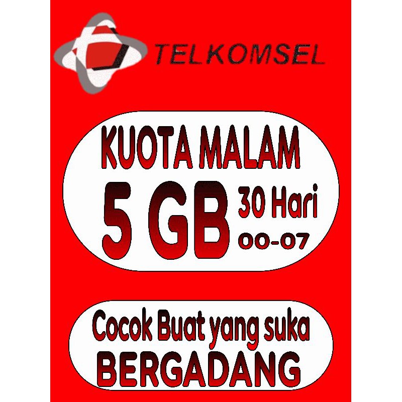 Kuota Internet Malam Midnight Telkomsel
