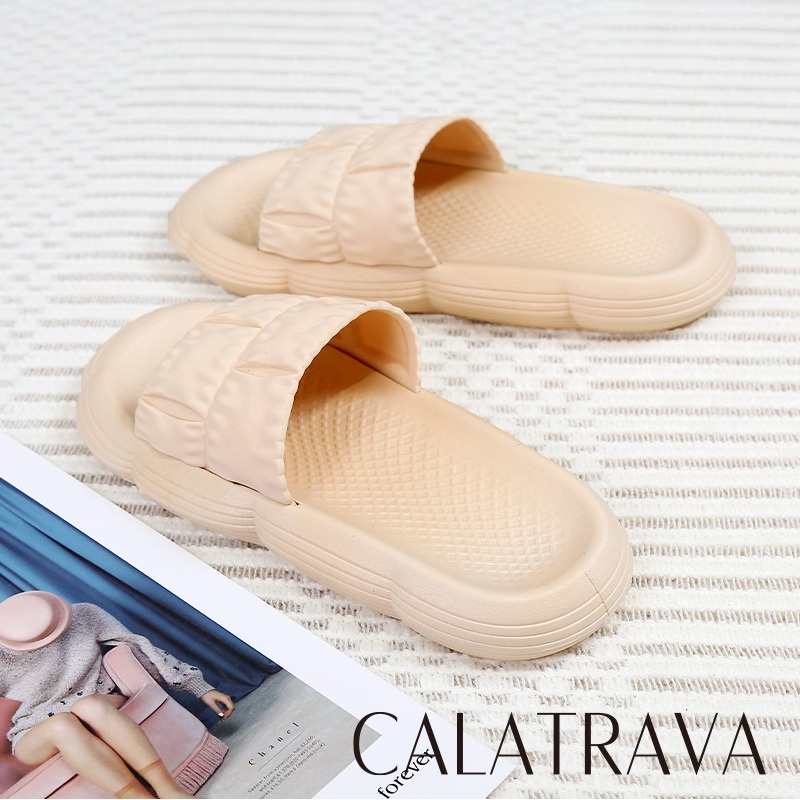 Sandal Selop Karet Wanita Calatrava Sendal Slop Anti Slip l V205-CLA1