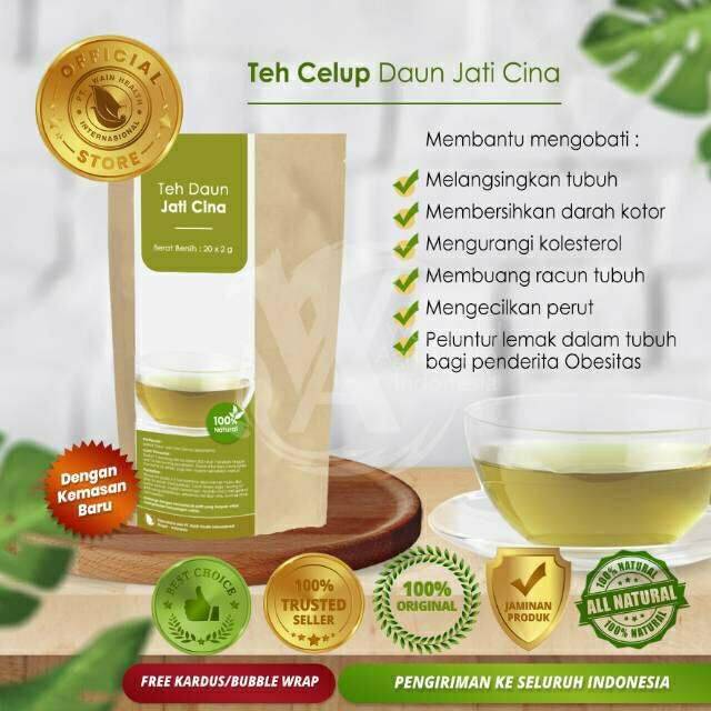 

Teh Celup Daun Jati Cina