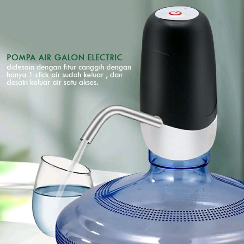 Dispenser pompa air galon elektrik Portable Water electric minum