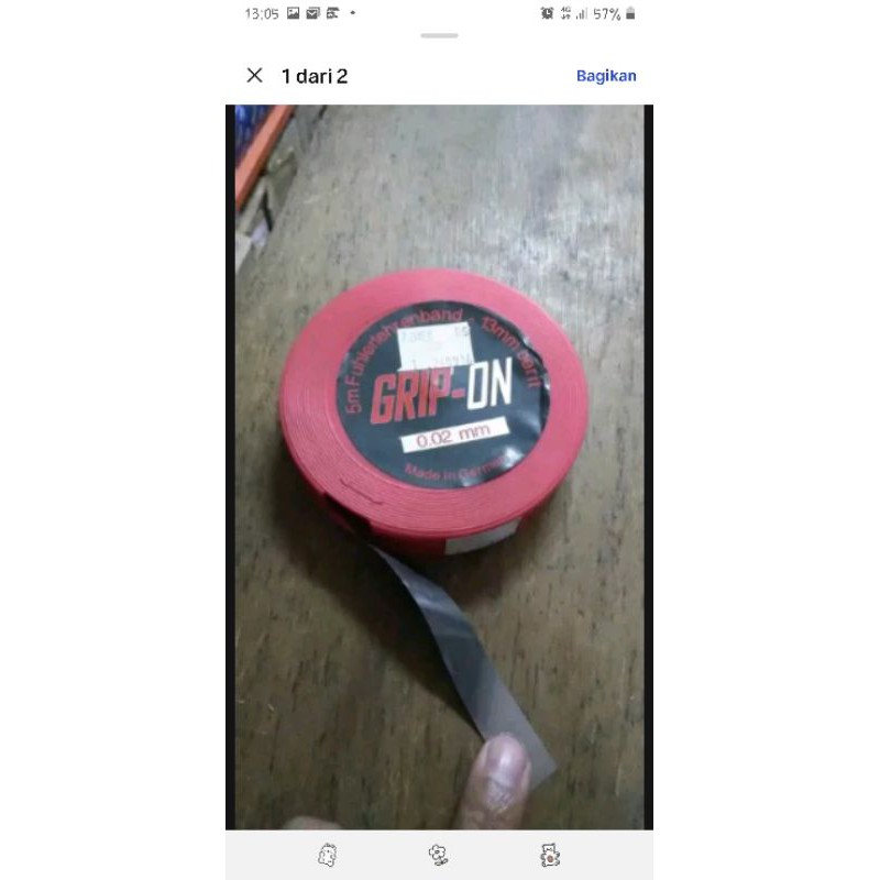 

FEELER GAUGE ROLL GRIP ON 0,03X5M