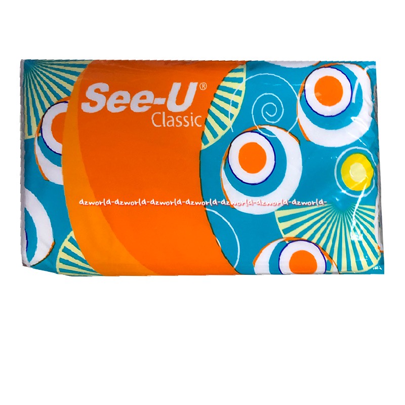 See U Classic Tissue Seeu 250Sheet 2Ply Tisu CU Tissu Klasik Halus Lembut Di Wajah Halal MUI