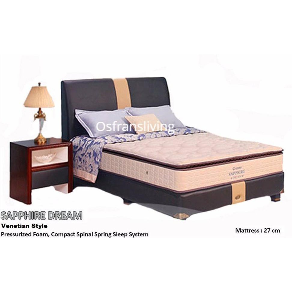 TERLARIS  Guhdo Springbed Sapphire Dream - 160x200 - Hanya Kasur / Mattress TERBARU