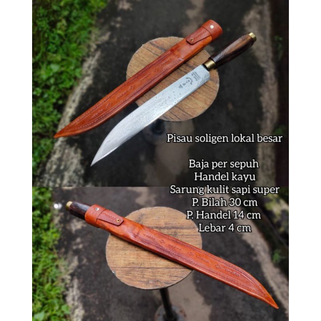 Pisau sembelih cap garpu asli baja murah