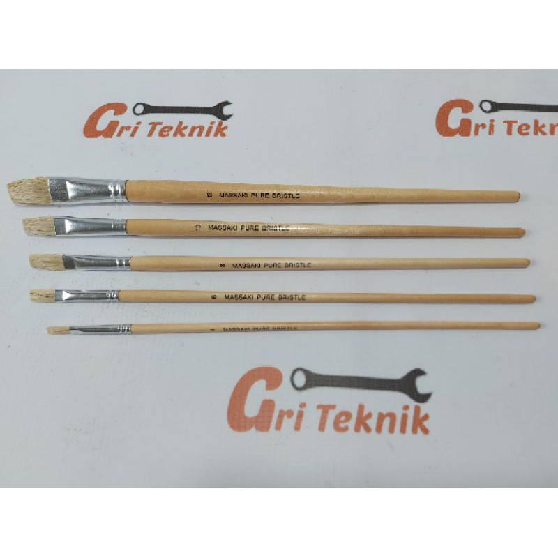 

PER LUSIN!!! KUAS LUKIS MASSAKI NO 4, 6, 8, 10, 12 / PAINT ART BRUSH MASSAKI