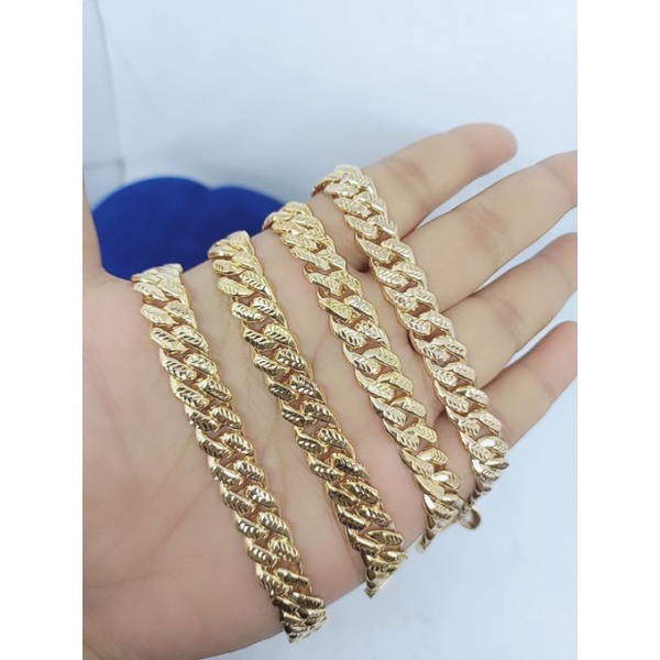 gelang sisik naga lebar ukir /gelang perak asli silver 925 lapis emas / gelang vashion wanita