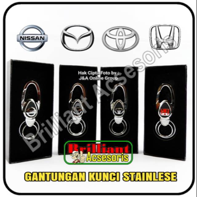 Gantungan Kunci Exclusive - Bahan Stainlese