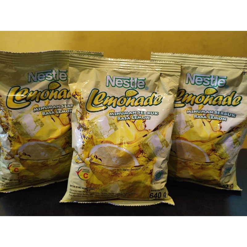 

nestle lemonade kemasan 640gr