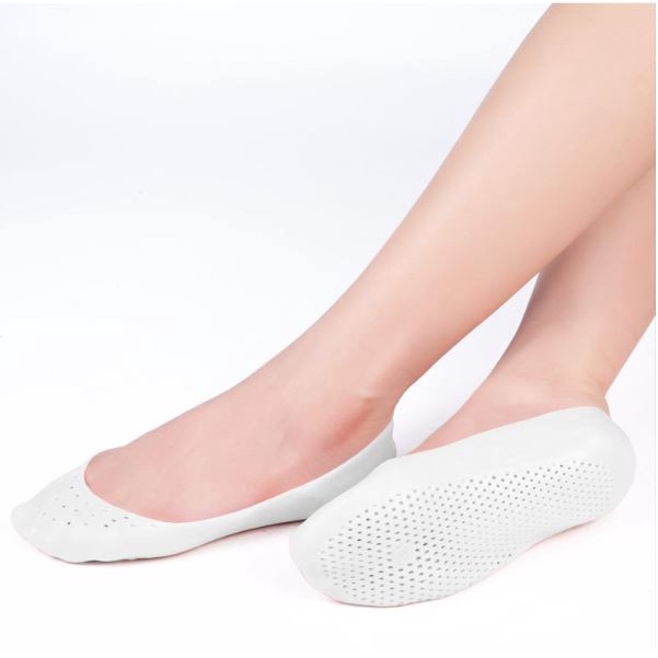 Kaos kaki Soft silicone Gel Silikon anti lecet Anti Crack Moisturizing Breathable