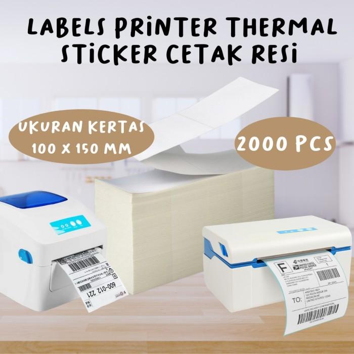 

Label Thermal 100X150 Kertas Sticker Termal A6 Isi 2000