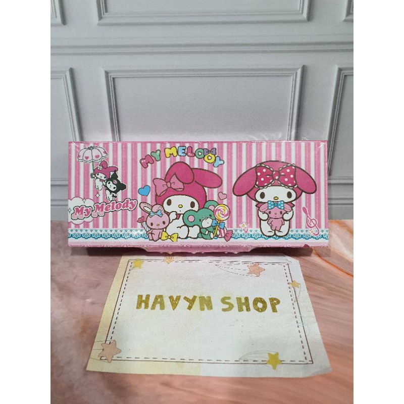 kotak pensil dus ada bisa kunci password KODE ukuran MINI 1tingkat-Melody kodeMINI