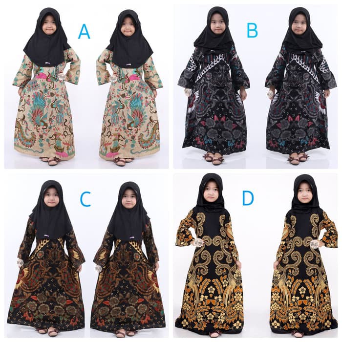  Baju  Batik  Anak  cewek gamis  terbaru Shopee Indonesia