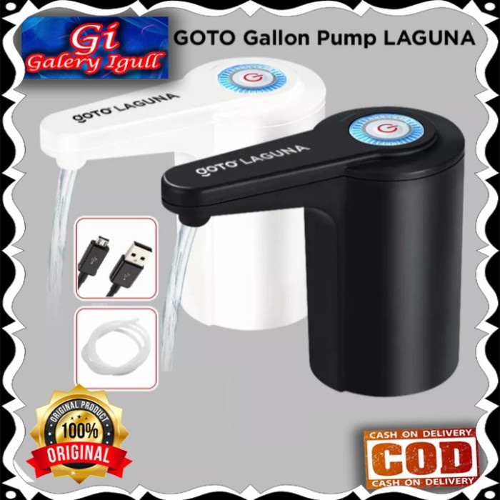 Segera Miliki Pompa Galon Elektrik Goto Laguna Led Original Dispenser Galon Pump Bergaransi
