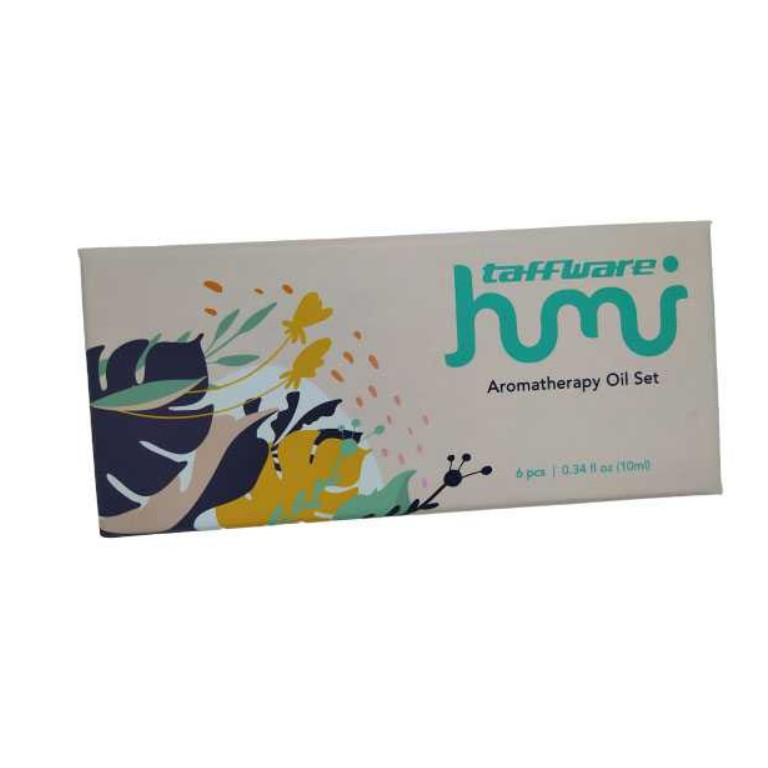 (BISA COD) Taffware Pure Aroma Essential Fragrance Oil Aromatherapy 6 in 1 10ml
