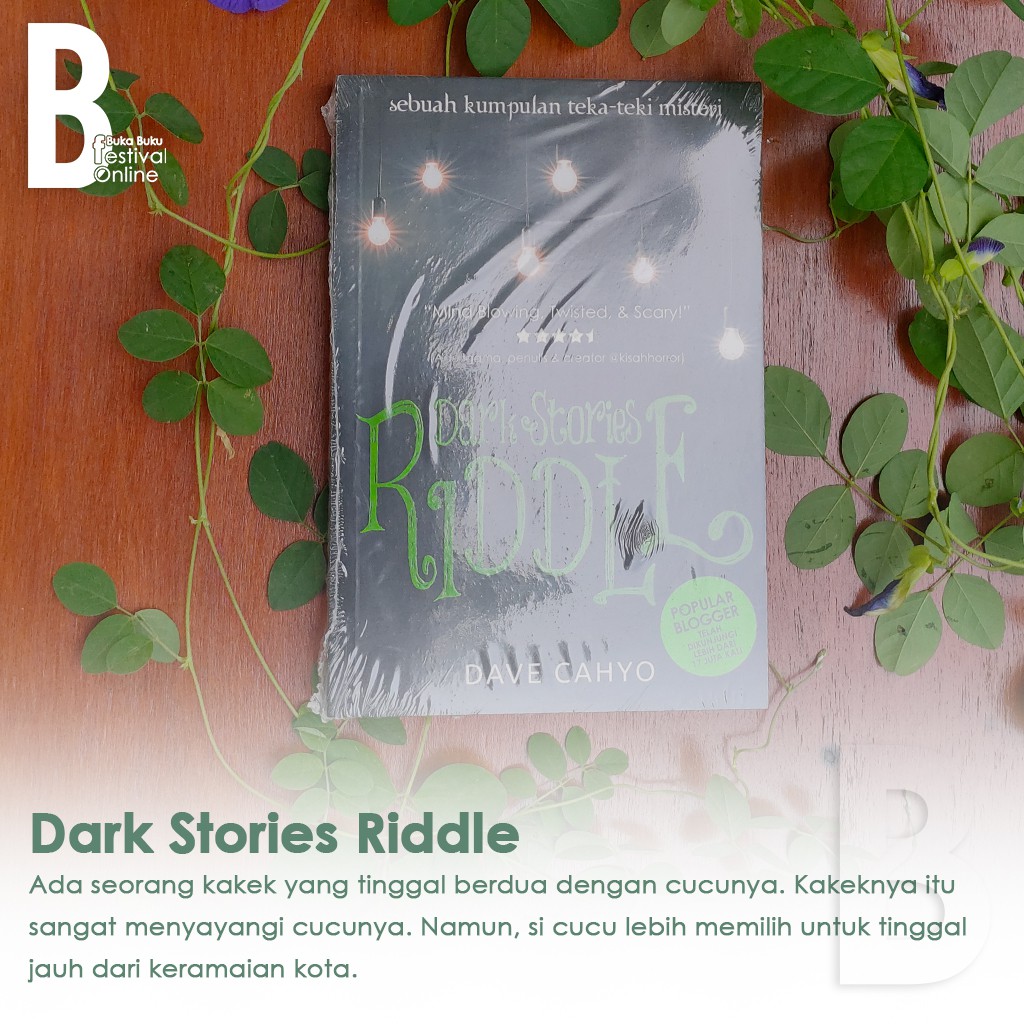 

Buku Novel Murah - Dark Stories Riddle by Dave Cahyo