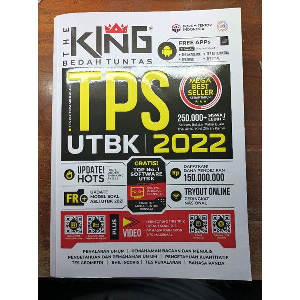 THE KING TPS 2022 [Preloved buku UTBK SMA]