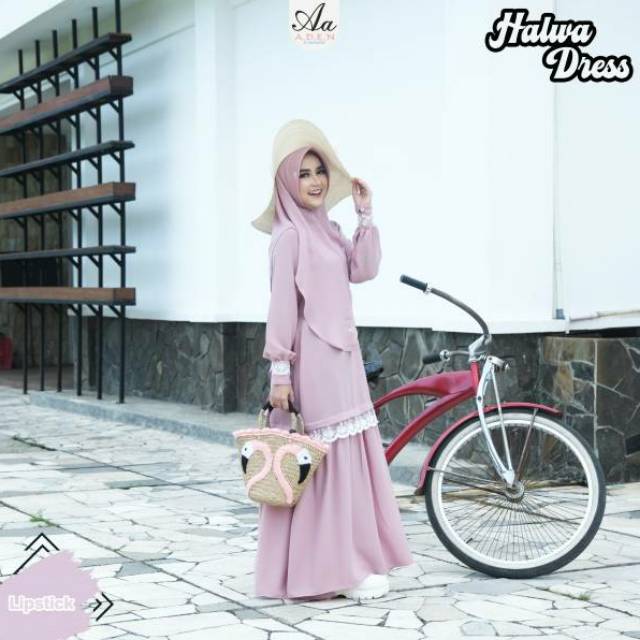 Jual Halwa Dress By Aden Hijab Shopee Indonesia