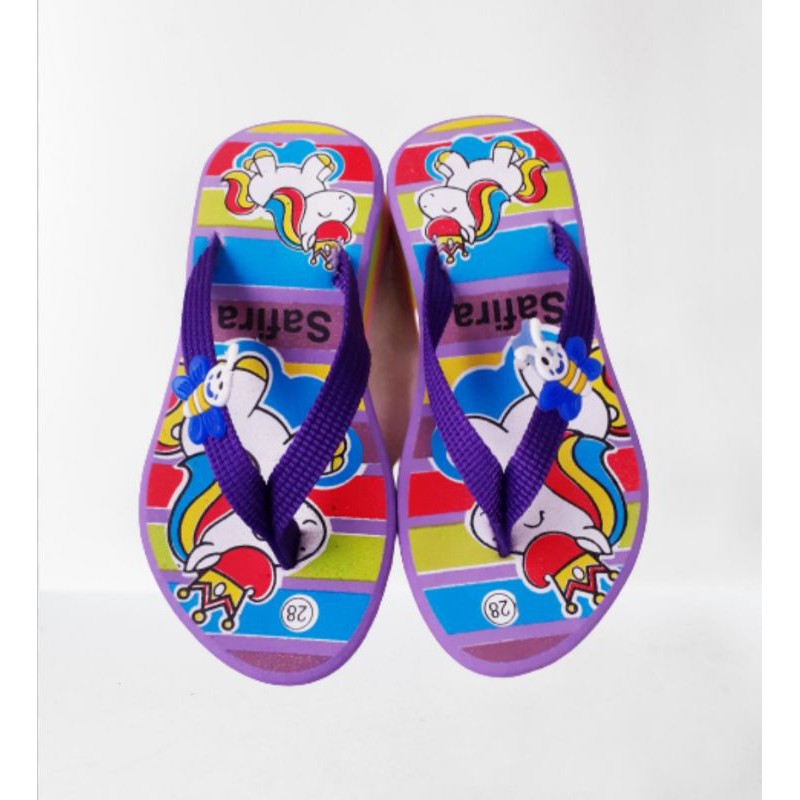 Shumi Collection - Sandal Anak Perempuan Motif Safira Pelangi HI003-1