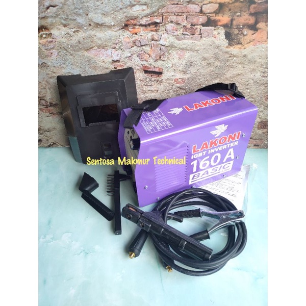 LAKONI BASIC 162iX Inverter Trafo Las Welding Machine Body Besar 900W 160A 162 iX