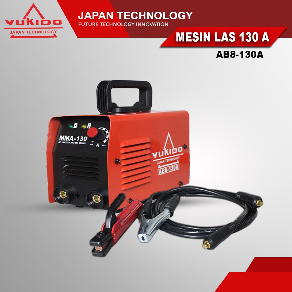 PROMO MESIN LAS TERMURAH !!!/MESIN LAS YUKIDO WELDING MACHINE 130A 400W AB8-130A / MESIN LAS