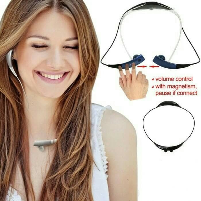 EARPHONE HEADSET HANDSFREE BLUETOOTH CIRCLE R130 WIRELESS