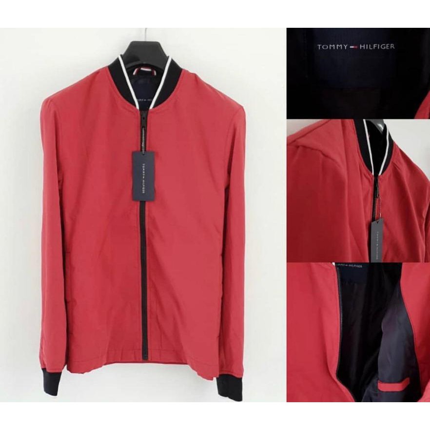tommy hilfiger pink bomber jacket