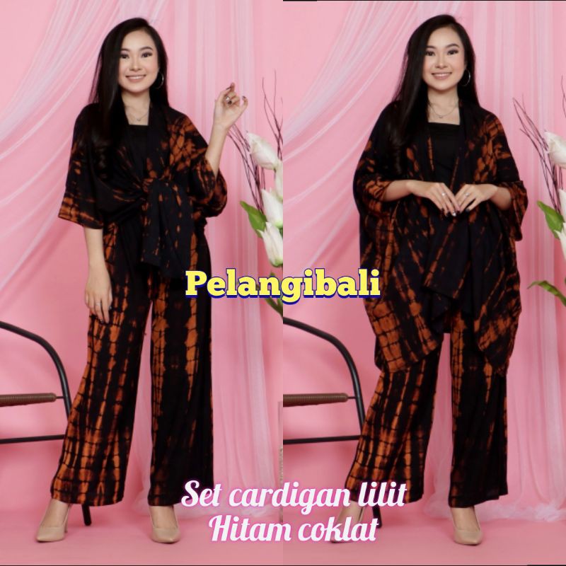 One Set Cardigan kulot Lilit Bali Original