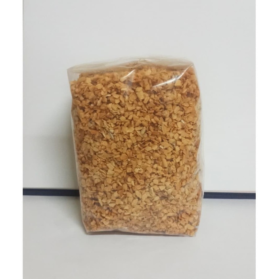

BAWANG PUTIH GORENG FRIED GARLIC GRANULE ENAK GURIH HALAL - 1KG