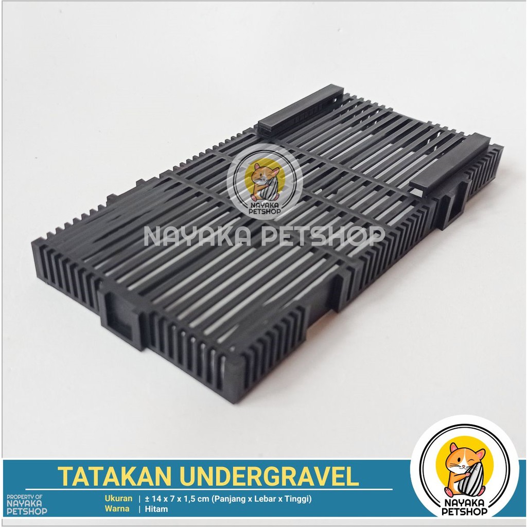 Tatakan Papan Alas Undergravel Filter Aquarium Aquascape