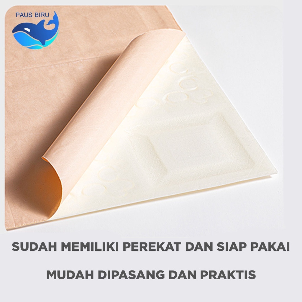 WALLPAPER 3D FOAM MOTIF BATIK  WALLSTICKER 70X70CM WALL STIKER / WALLPAPER 3D BATIK-2