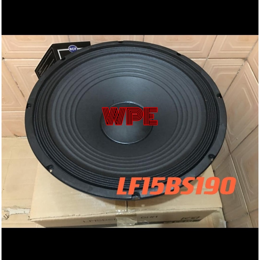 speaker komponen rcf lf15bs190 / rcf lf15 bs 190 15inch