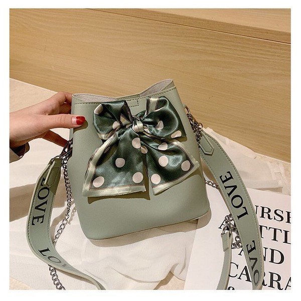 K9022 (2IN1) BEIGE/BLACK/GREEN/YELLOW TAS SLEMPANG PITA FREE POUCH TAS WANITA FASHION IMPORT MODIS ELEGAN TERMURAH TERLARIS TERBARU BAGSTORE JAKARTA TAS BATAM CR7376 B15845 KPC9022