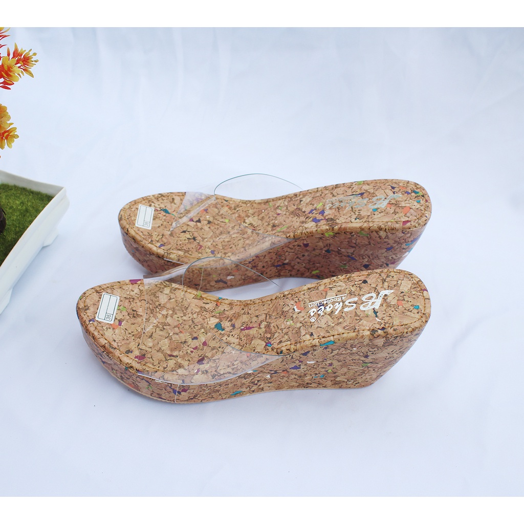 Sandal Wedges Wanita Kokop Mika Premium Sandal Wanita Murah